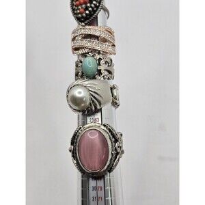 Lot of Adjustable Rings Preowned Rings in Beautiful Condition